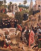 Geertgen Tot Sint Jans The fate of the earthly remains of St Fohn the Baptist oil on canvas